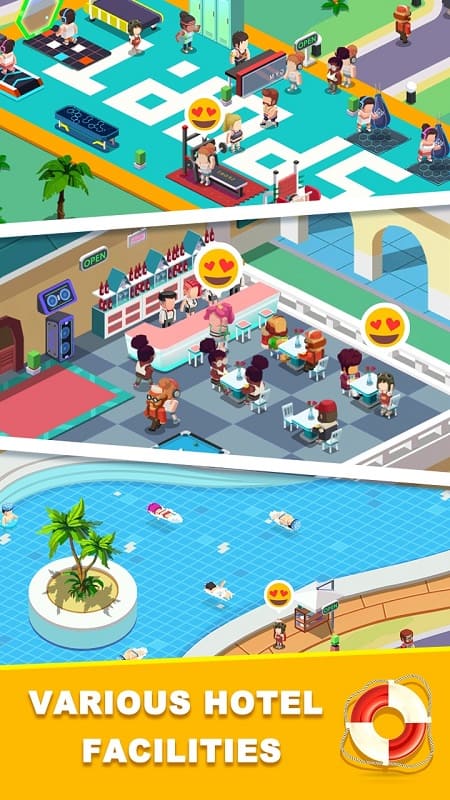 Sim Hotel Tycoon mod apk