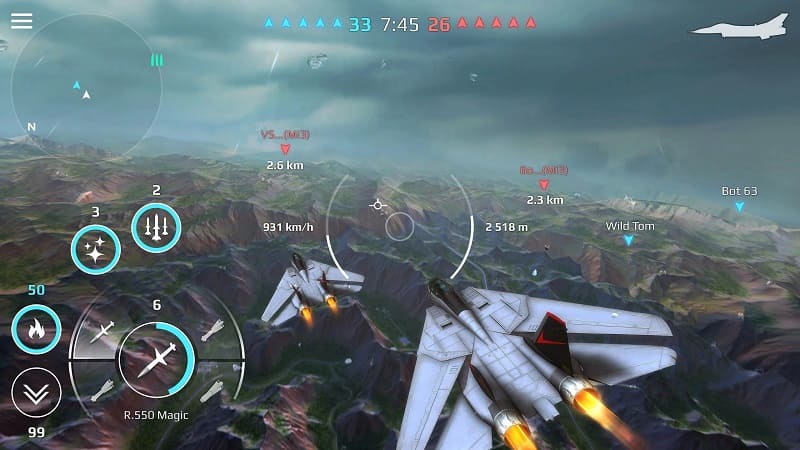 Sky Combat mod apk