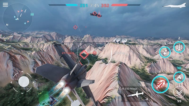 Sky Combat mod