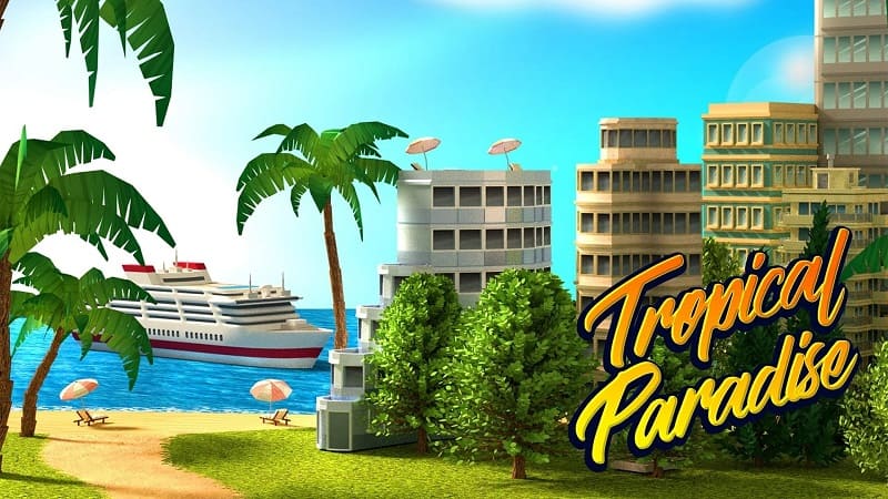 Tropic Paradise Sim mod