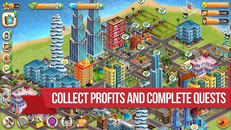 Village Island City Simulation apk free