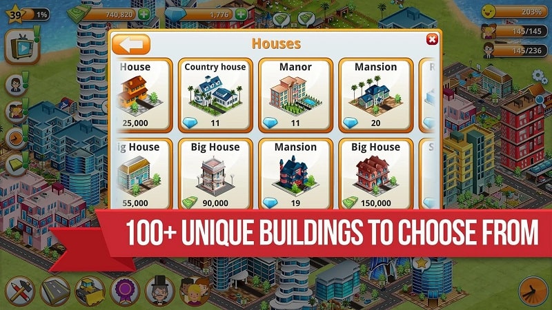 Village Island City Simulation mod apk