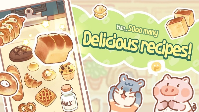 Bear Bakery mod apk