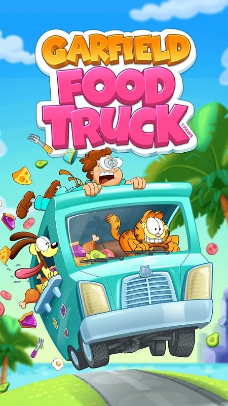 Garfield Food Truck mod apk free 