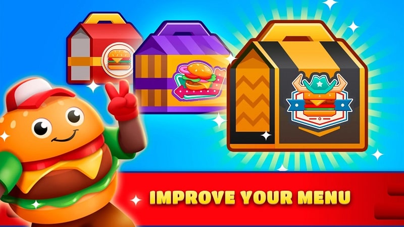 Idle Burger Empire Tycoon mod apk 