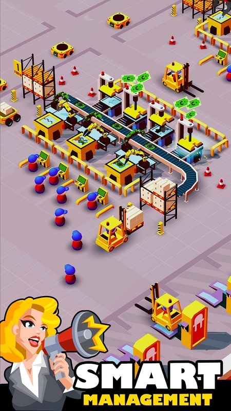 Idle Smartphone Factory Tycoon mod android 