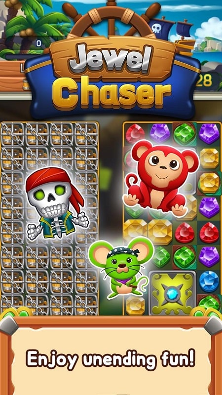 Jewel chaser mod