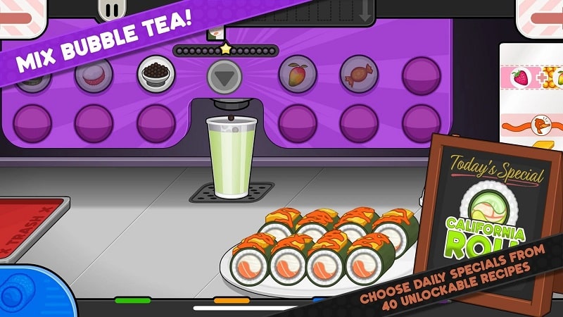 Papas Sushiria To Go mod apk free 