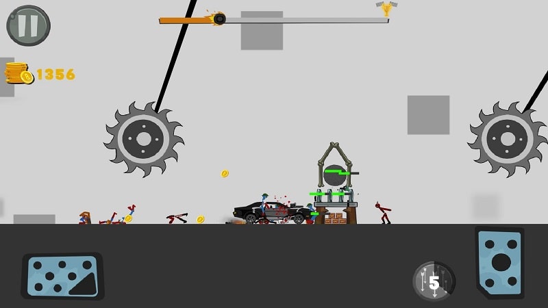 Stickman Race Destruction 2