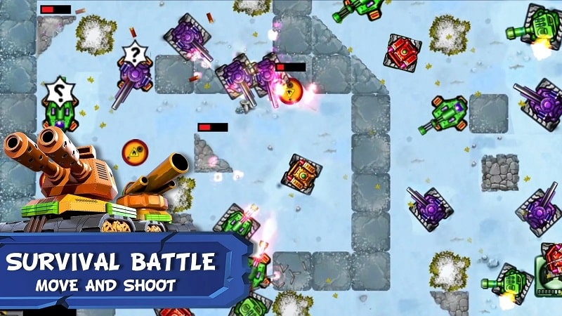 Tank Battles 2D 