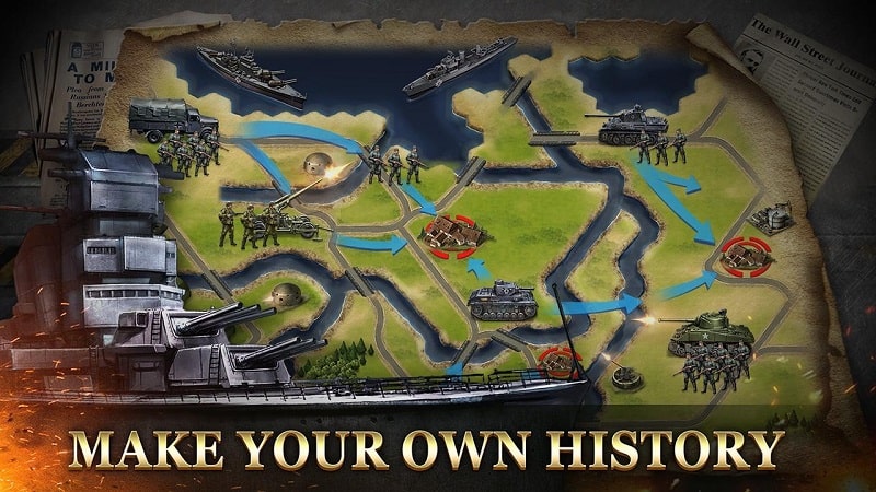 WW2 World War Strategy Games android