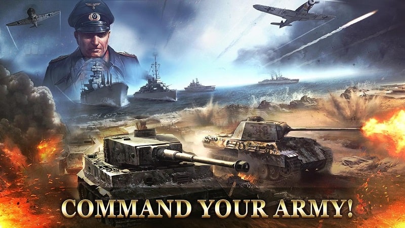 WW2 World War Strategy Games mod