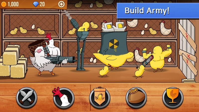 Chicken VS Man android