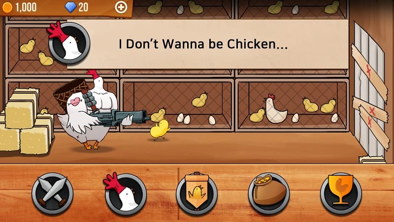 Chicken VS Man apk