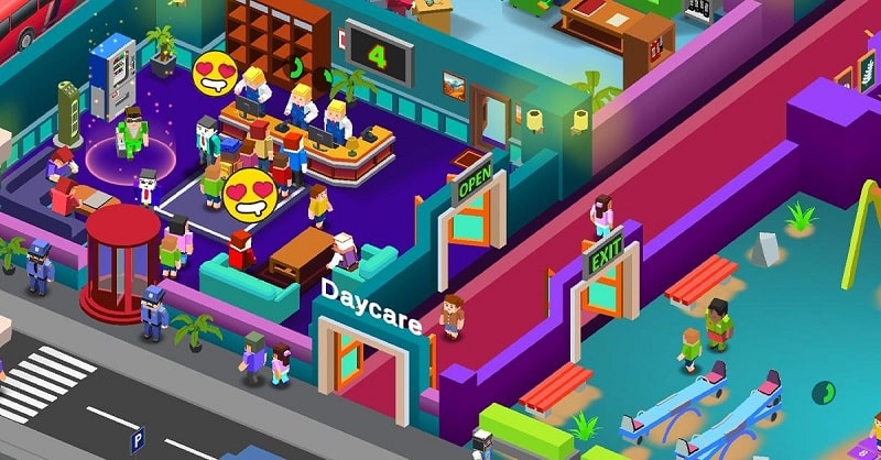 Idle Daycare Tycoon