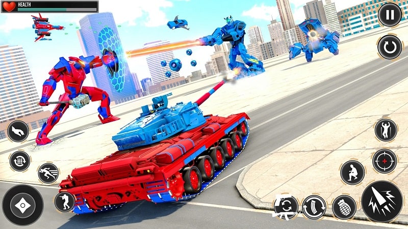 Tank Robot mod apk 