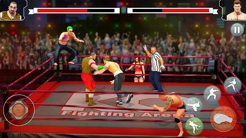 Beat Em Up Wrestling Game apk free