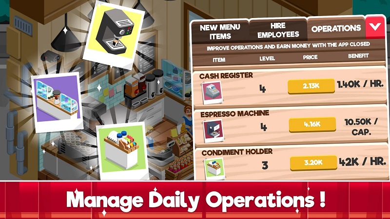 Idle Cafe Tycoon mod apk