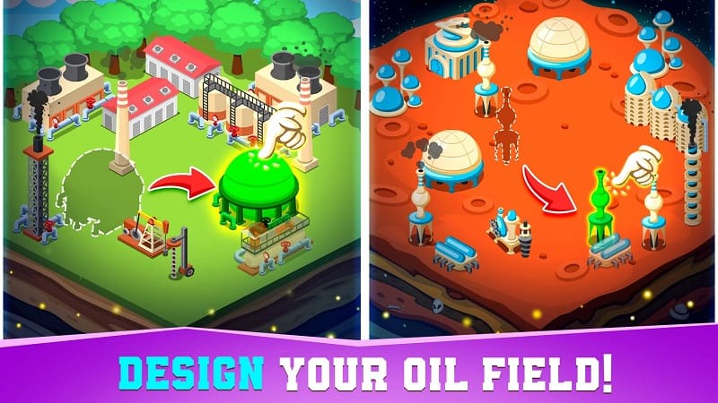 Oil Tycoon idle tap miner game android