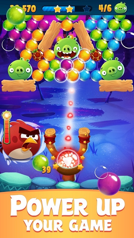 Angry Birds POP Bubble Shooter mod android