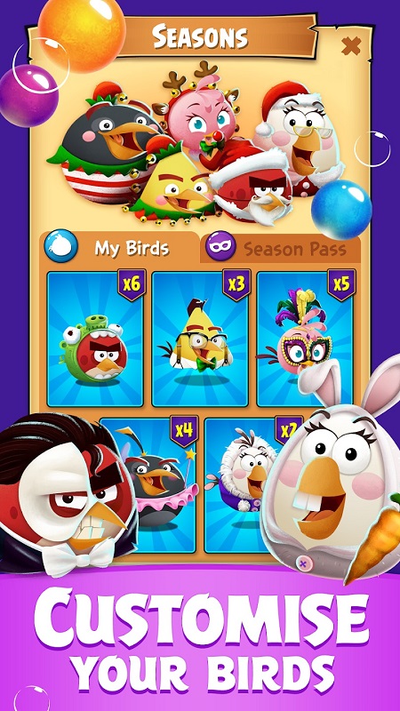 Angry Birds POP Bubble Shooter mod apk free