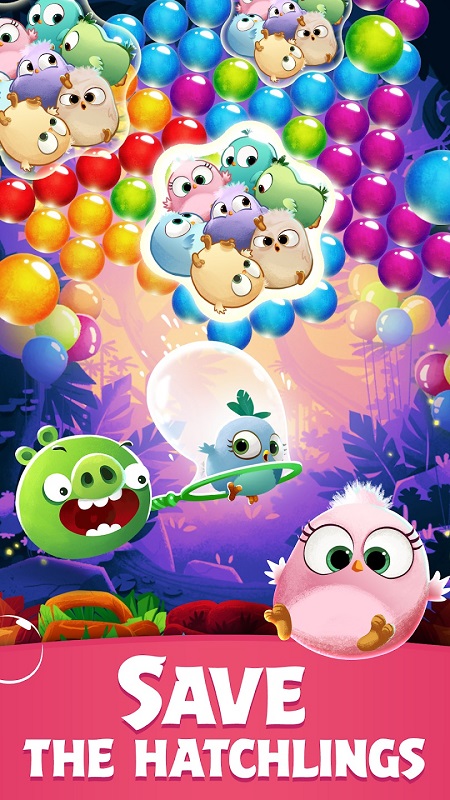 Angry Birds POP Bubble Shooter mod apk