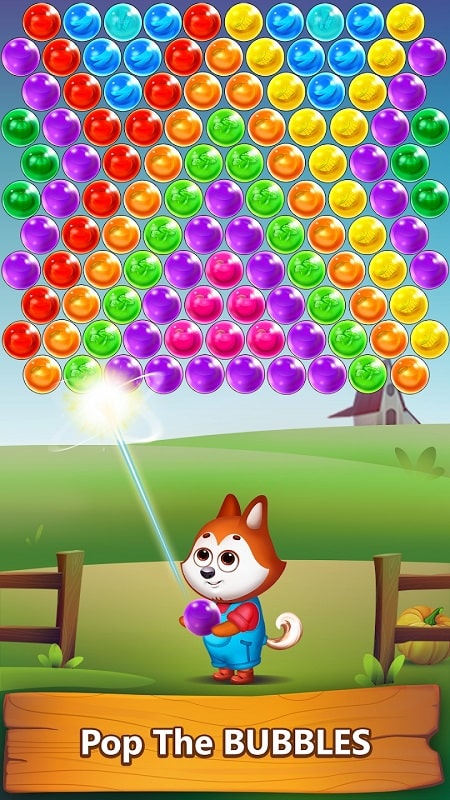 Bubble Shooter Farm Pop mod