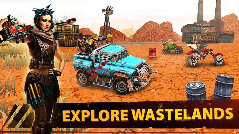 Dead Paradise Car Race Shooter apk free