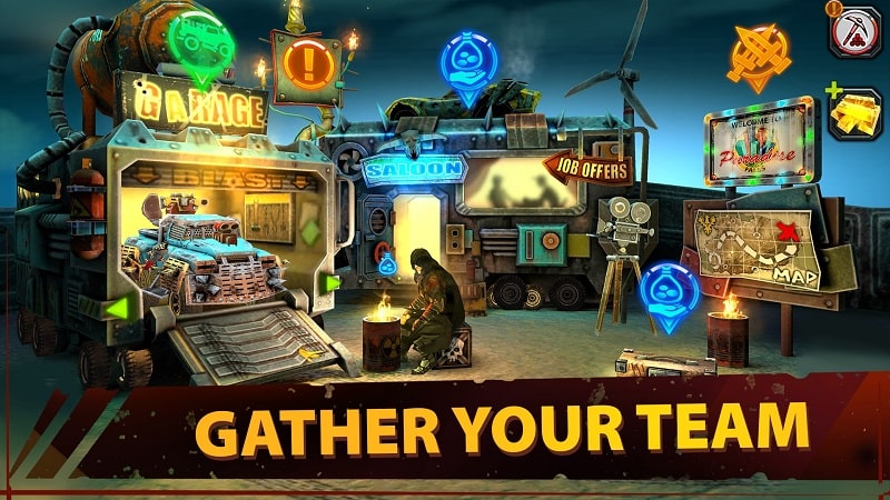 Dead Paradise Car Race Shooter apk