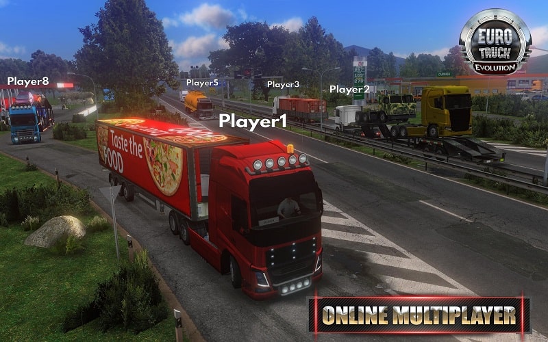 European Truck Simulator mod apk