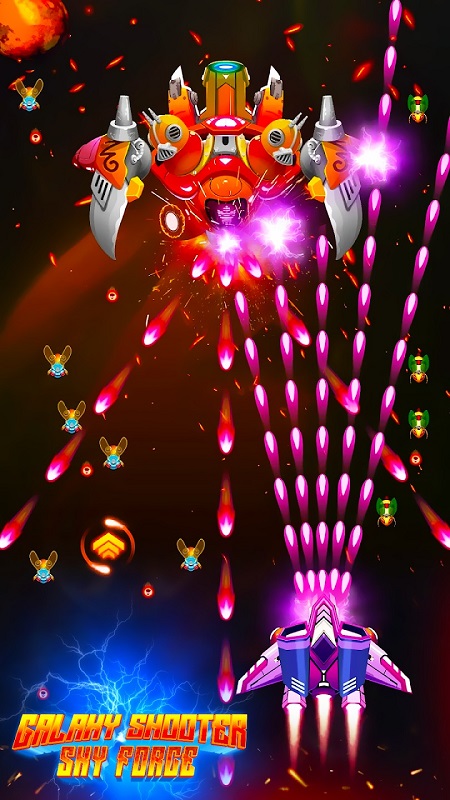 Galaxy Shooter Sky Force mod apk free