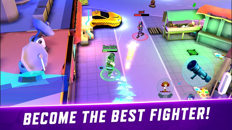 Gridpunk Battle Royale 3v3 PvP mod apk free