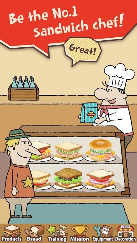 Happy Sandwich Cafe apk