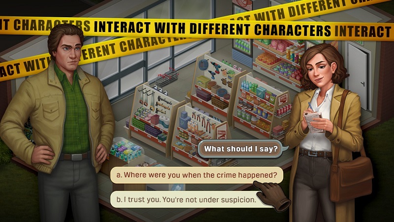 Merge Detective mystery story mod android