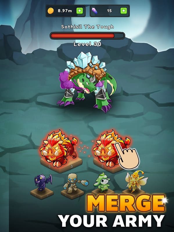 Merge Monsters mod