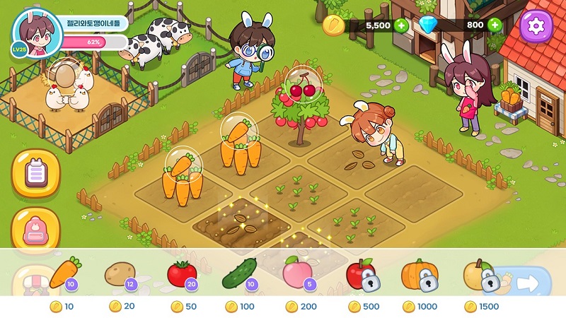 Rabbit Familys Carrot Farm mod apk