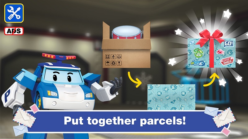 Robocar Poli Postman Games mod