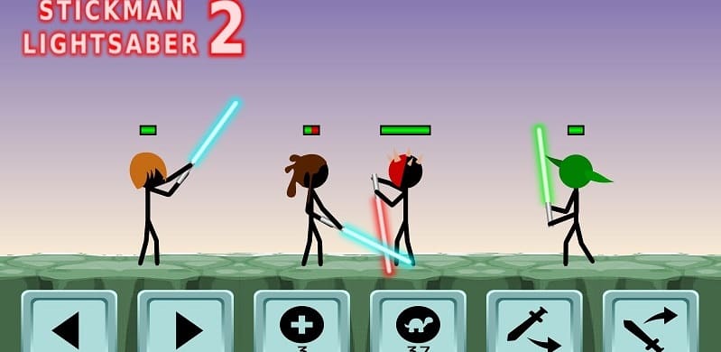 Stickman Lightsaber Warriors 2 apk