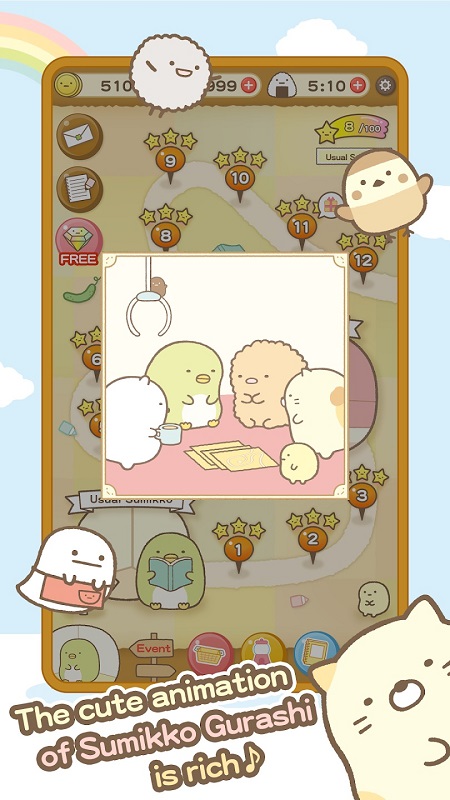 Sumikko gurashi Puzzling Ways mod android free