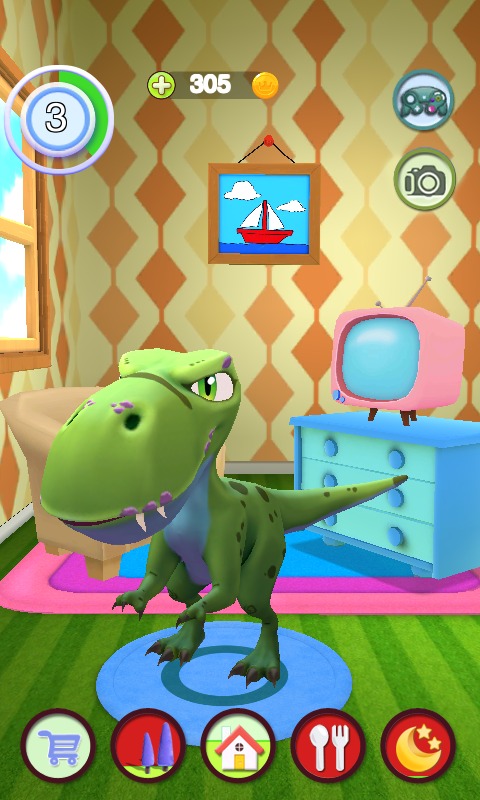 Talking Dinosaur mod apk free