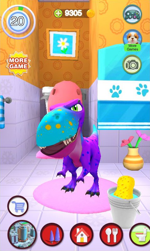 Talking Dinosaur mod apk