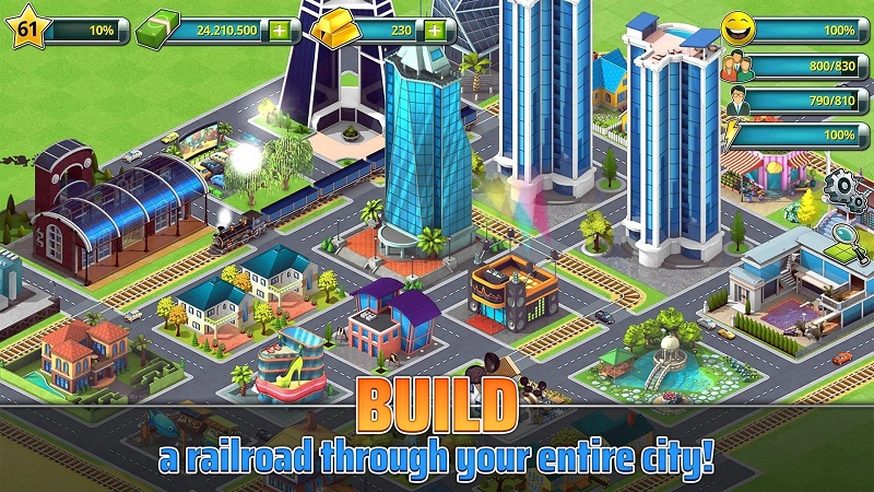 Town Building Games mod