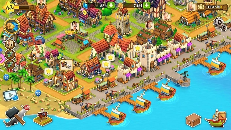 Town Village Farm Build City apk