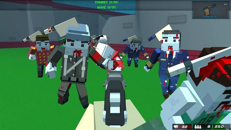 Blocky Gun Warfare Zombie mod apk