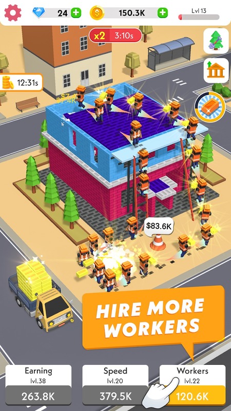 Idle Construction 3D mod apk free