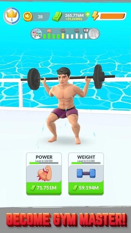 Idle Gym Life mod