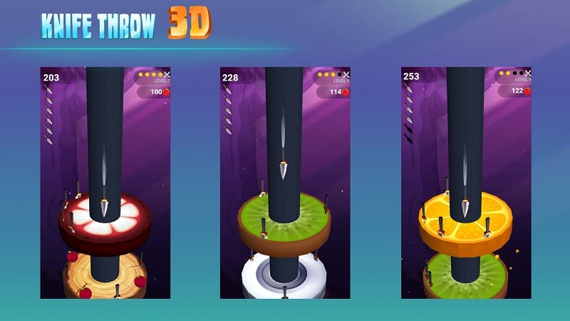 Knife Throw 3D apk