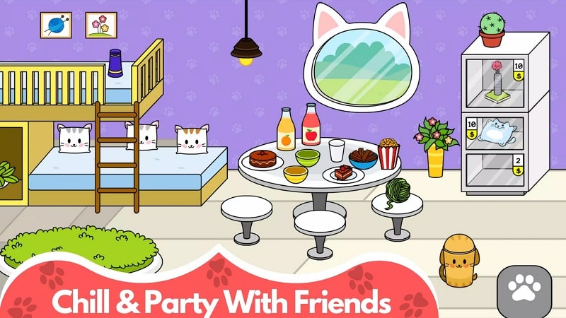 My Cat Town mod apk