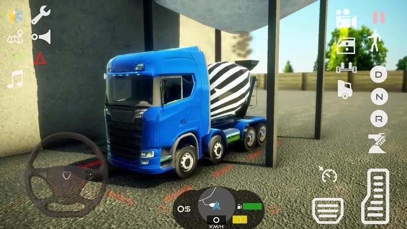 Real Mix Truck Simulator 2023 mod apk