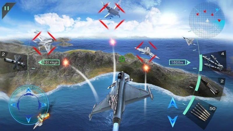 Sky Fighters 3D apk free